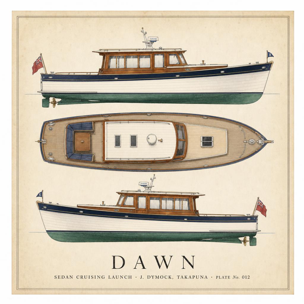 Dawn sample plate, unframed